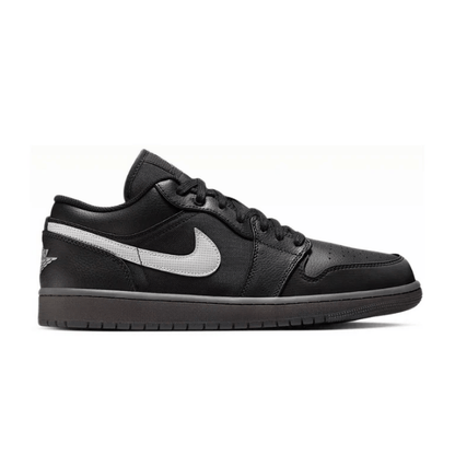 Jordan 1 Low Black White Dark Smoke Grey