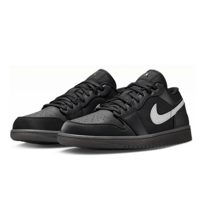 Jordan 1 Low Black White Dark Smoke Grey