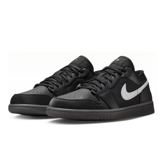 Jordan 1 Low Black White Dark Smoke Grey