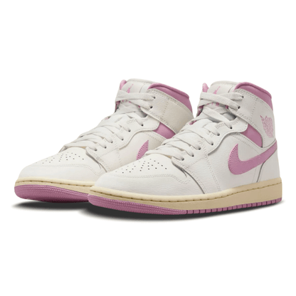 Jordan 1 Mid Sail Pink Coconut Milk (Women's)