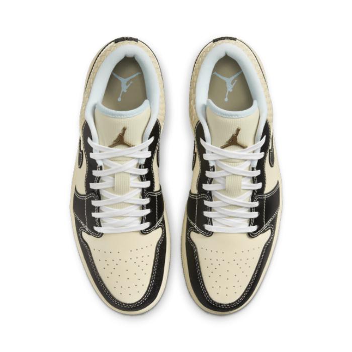 Air Jordan 1 Low SE Coconut Milk Black Muslin