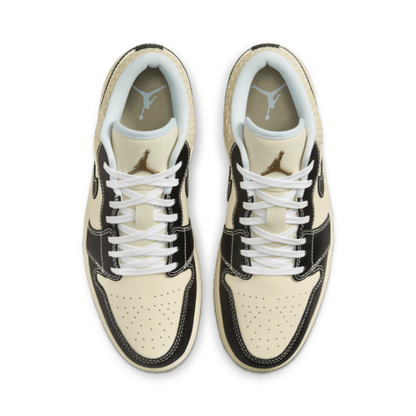 Air Jordan 1 Low SE Coconut Milk Black Muslin