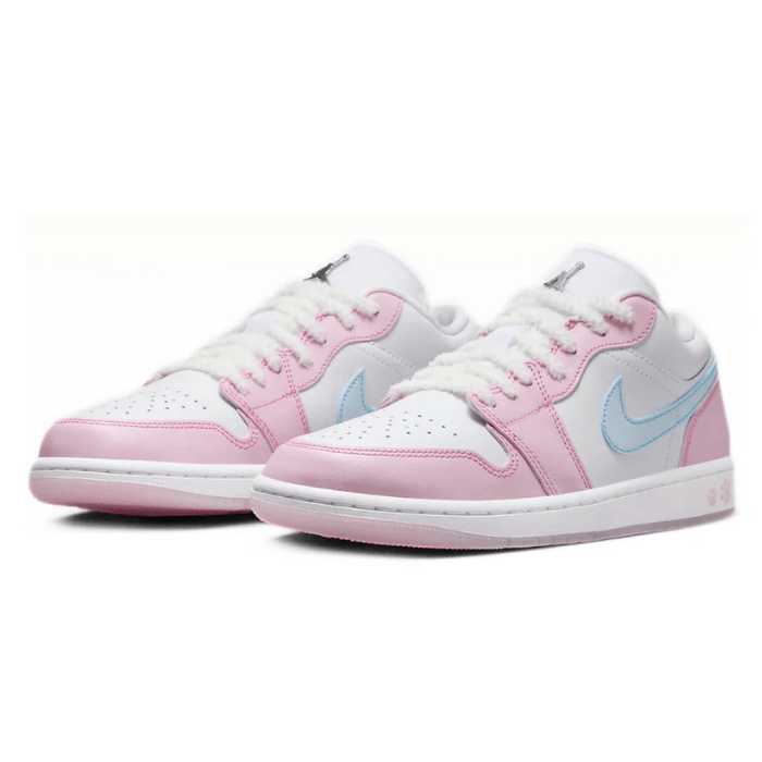Jordan 1 Low SE Paw Print Pink Foam (Women's)