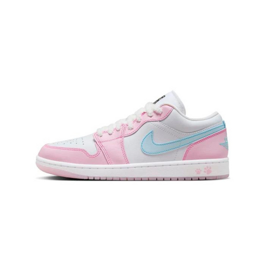Jordan 1 Low SE Paw Print Pink Foam (W)