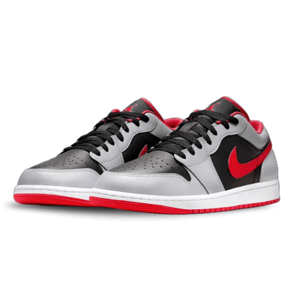 Jordan 1 Low Black Light Smoke Grey Gym Red