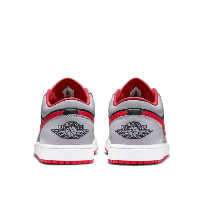 Jordan 1 Low Black Light Smoke Grey Gym Red