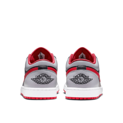 Jordan 1 Low Black Light Smoke Grey Gym Red