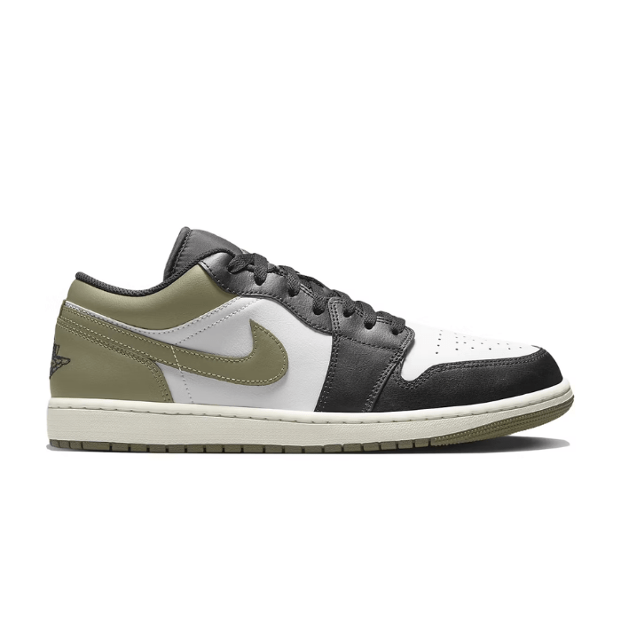 Jordan 1 Low Black Toe Medium Olive