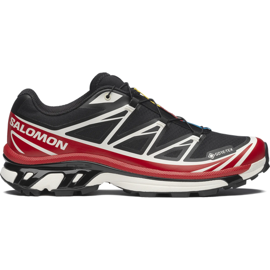 Salomon XT-6 GORE-TEX Black / Flame Scarlet / Vanilla Ice