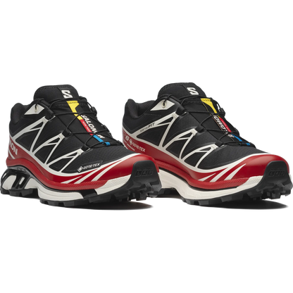 Salomon XT-6 GORE-TEX Black / Flame Scarlet / Vanilla Ice