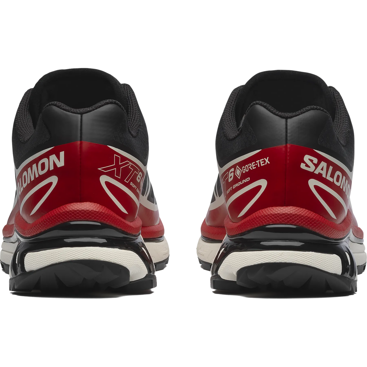 Salomon XT-6 GORE-TEX Black / Flame Scarlet / Vanilla Ice