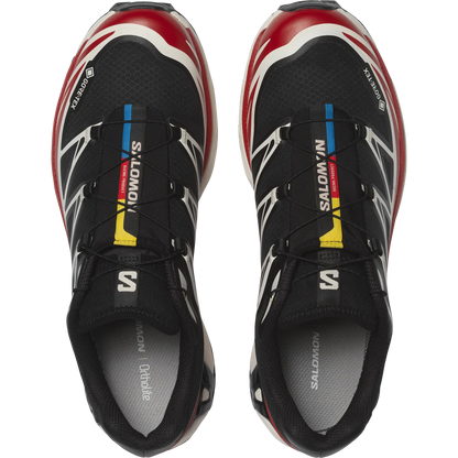 Salomon XT-6 GORE-TEX Black / Flame Scarlet / Vanilla Ice