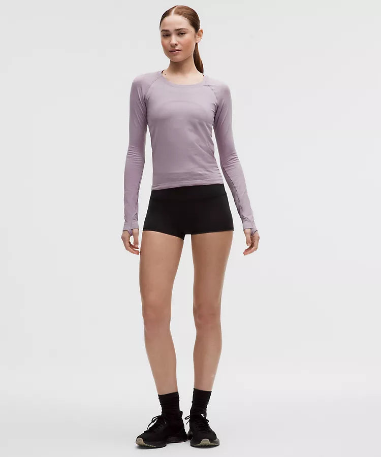 LULULEMON Swiftly Tech Long-Sleeve Shirt 2.0 Lotus Lavender — LULULEMON | Authentic India