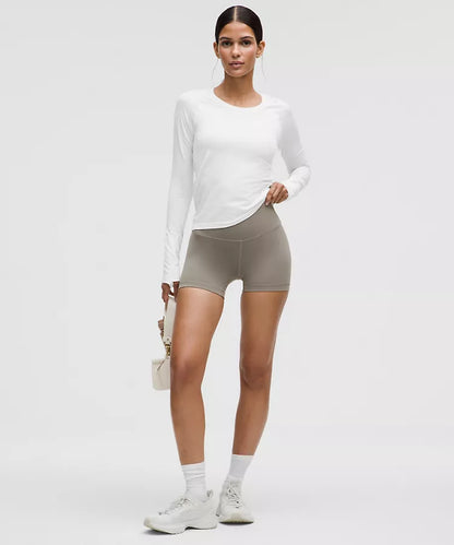 LULULEMON Swiftly Tech Long-Sleeve Shirt 2.0 White — LULULEMON | Authentic India
