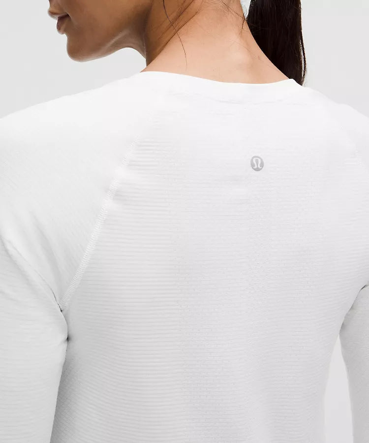 LULULEMON Swiftly Tech Long-Sleeve Shirt 2.0 White — LULULEMON | Authentic India