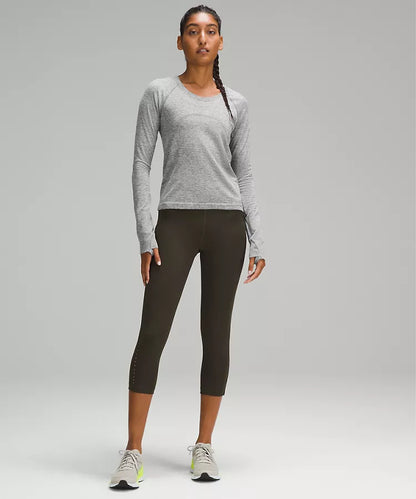 LULULEMON Swiftly Tech Long-Sleeve Shirt 2.0 Slate White — LULULEMON | Authentic India