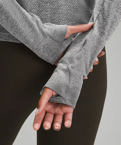 LULULEMON Swiftly Tech Long-Sleeve Shirt 2.0 Slate White — LULULEMON | Authentic India