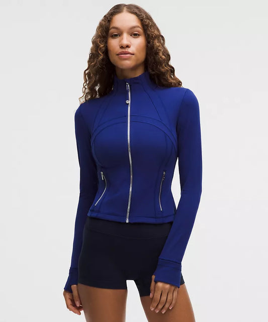 LULULEMON  Define Cropped Jacket Nulu Clubhouse Blue — LULULEMON | Authentic India