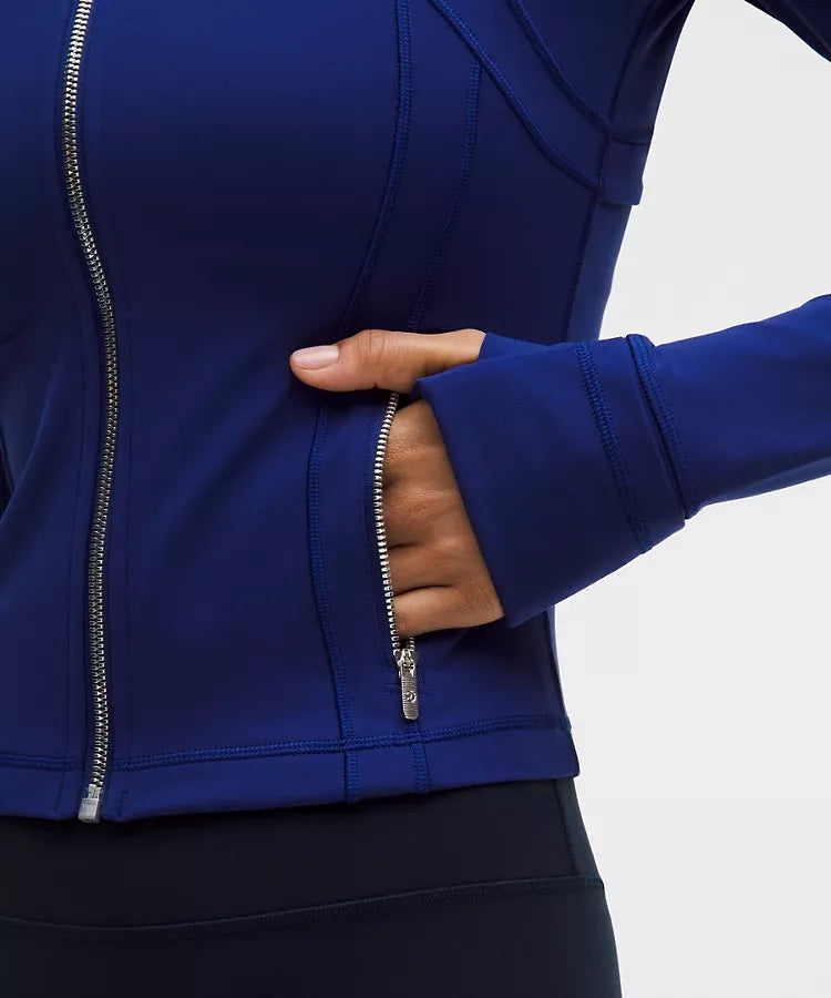LULULEMON  Define Cropped Jacket Nulu Clubhouse Blue — LULULEMON | Authentic India