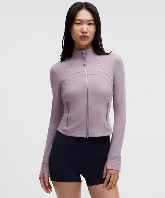 LULULEMON Define Cropped Jacket Nulu Lotus Lavender — LULULEMON | Authentic India