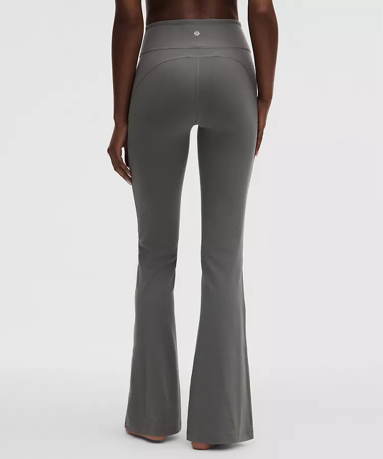 LULULEMON Groove Nulu High-Rise Flared Pant Oynx Grey — LULULEMON | Authentic India