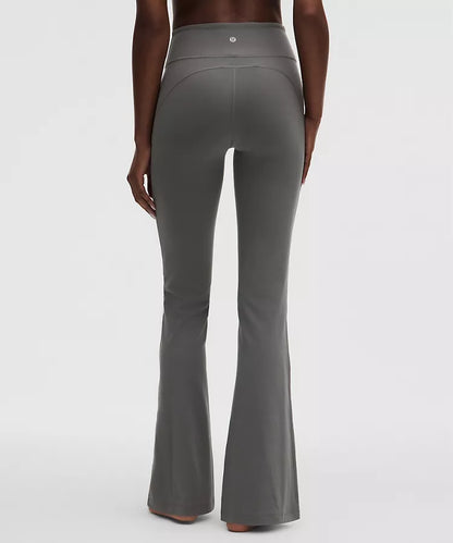 LULULEMON Groove Nulu High-Rise Flared Pant Oynx Grey — LULULEMON | Authentic India