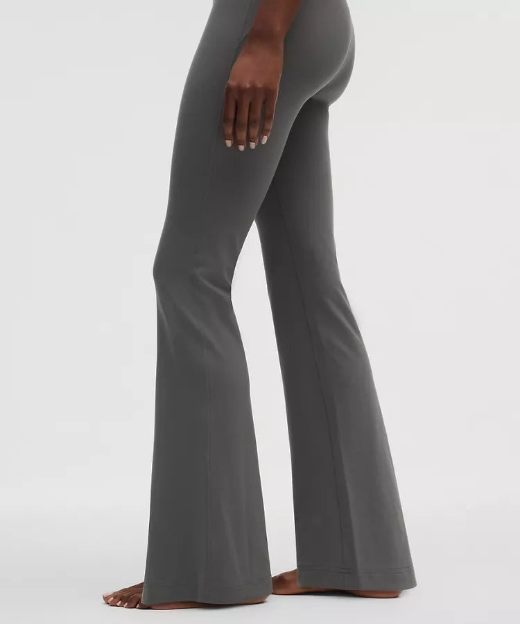LULULEMON Groove Nulu High-Rise Flared Pant Oynx Grey — LULULEMON | Authentic India