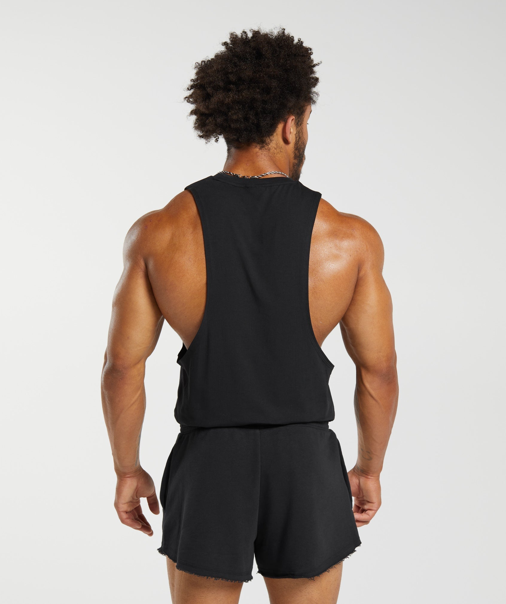 Gymshark Legacy Drop Arm Tank Black — Gymshark | Authentic India