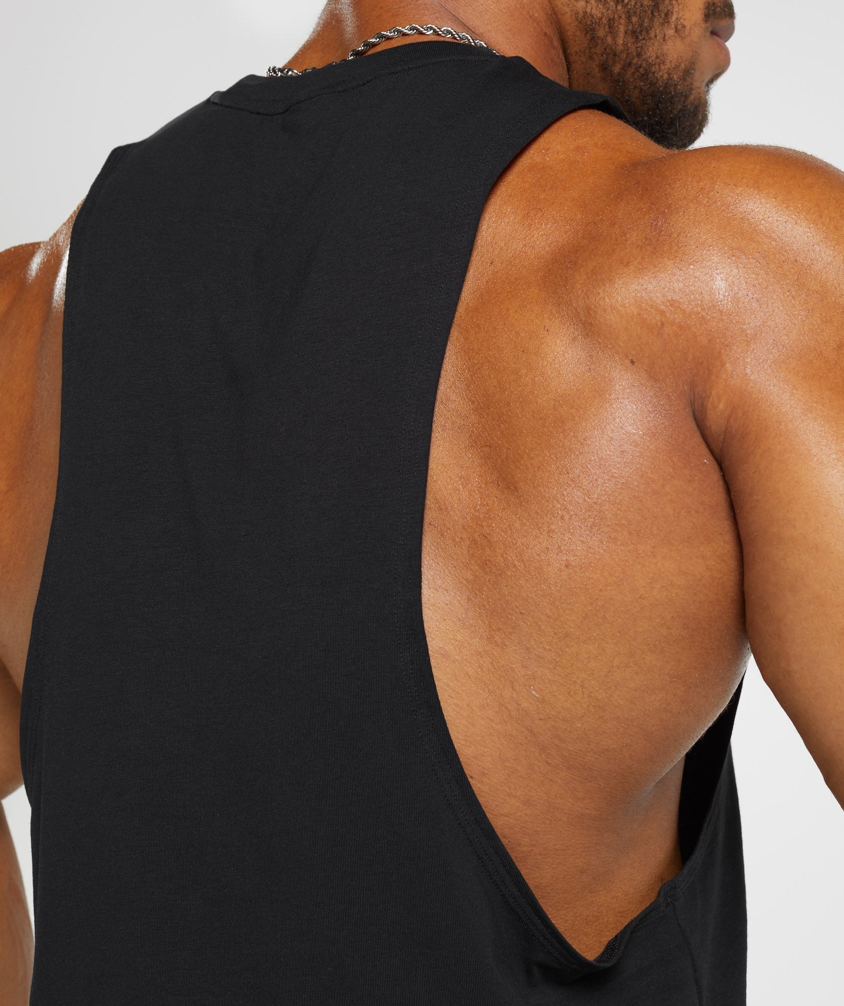Gymshark Legacy Drop Arm Tank Black — Gymshark | Authentic India