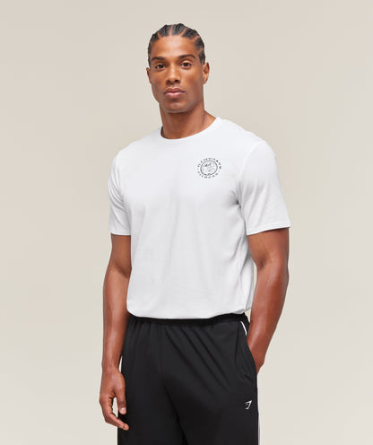 Gymshark Legacy T-Shirt White — Gymshark | Authentic India