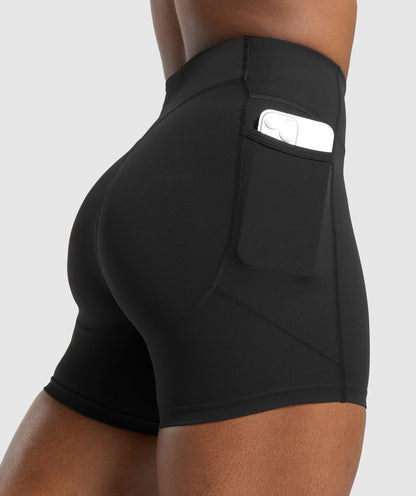 Women's Gymshark Lifting Pocket Shorts Black — Gymshark | Authentic India