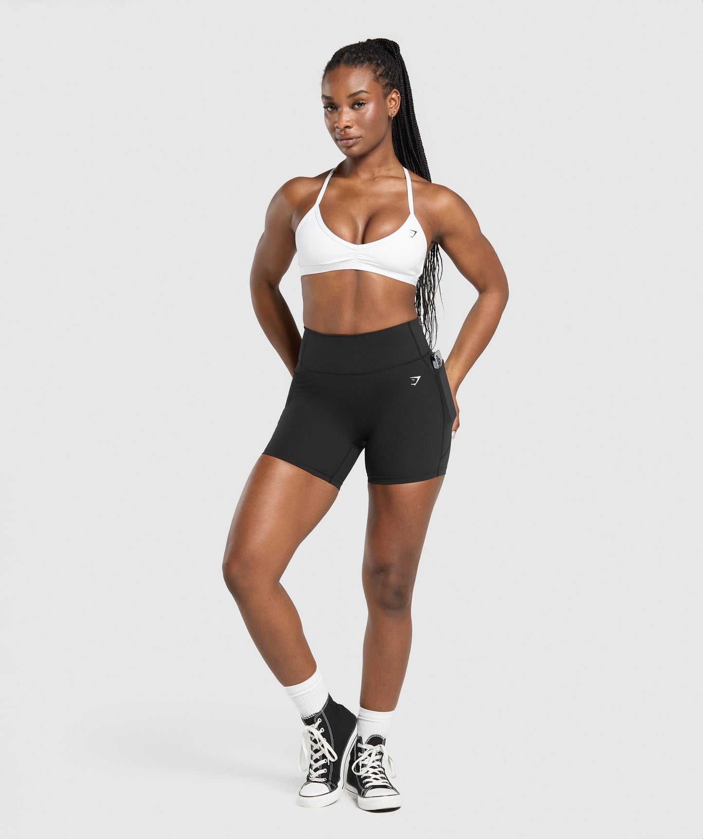 Women's Gymshark Lifting Pocket Shorts Black — Gymshark | Authentic India