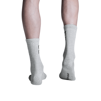 On Running Logo Sock High 3P Heather Gray — ON CLOUD | Authentic India