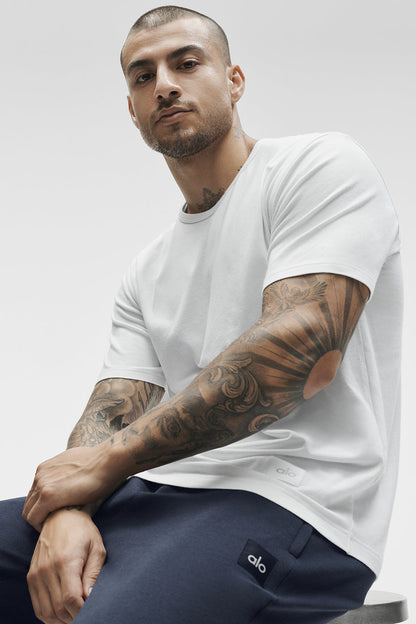 Essential Short Sleeve Street Tee - White