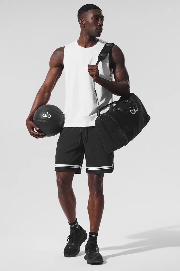 ALO Conquer Muscle Tank - White