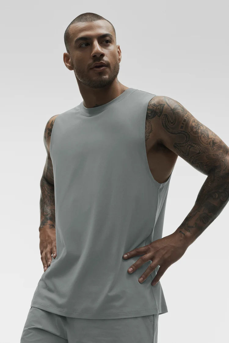 ALO Conquer Muscle Tank - Monument