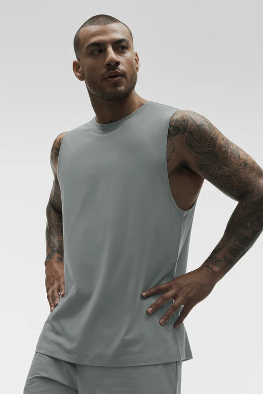 ALO Conquer Muscle Tank - Monument
