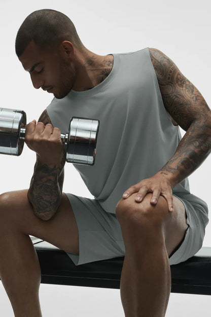 ALO Conquer Muscle Tank - Monument