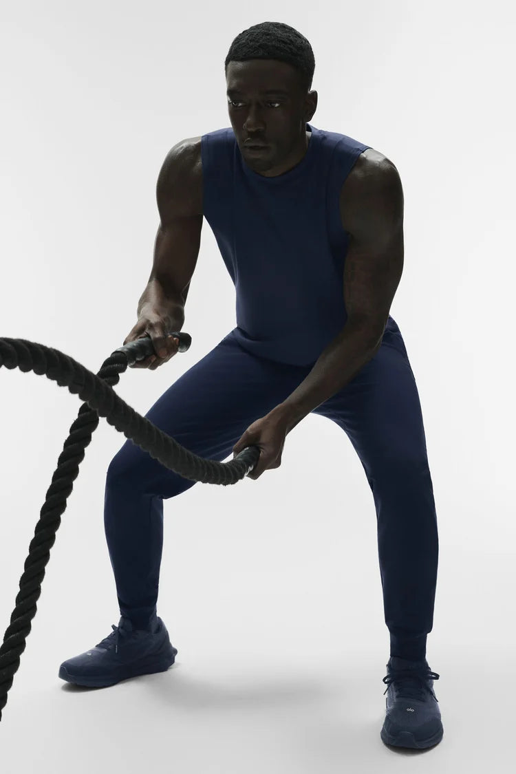 ALO Conquer Muscle Tank - Navy