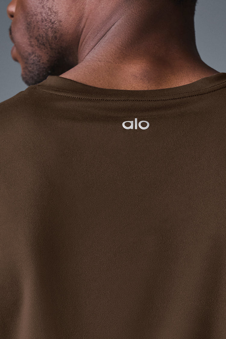 ALO Conquer Muscle Tank - Espresso