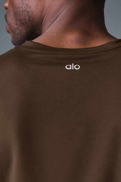 ALO Conquer Muscle Tank - Espresso