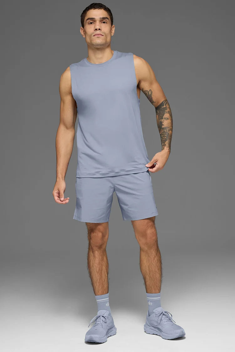 ALO Conquer Muscle Tank - Winter Frost