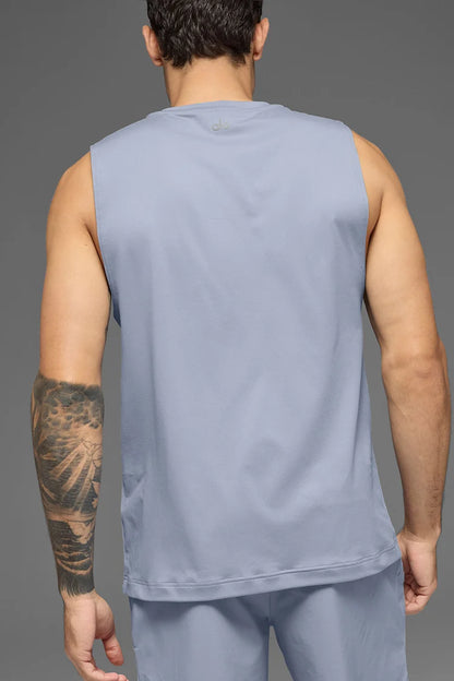 ALO Conquer Muscle Tank - Winter Frost