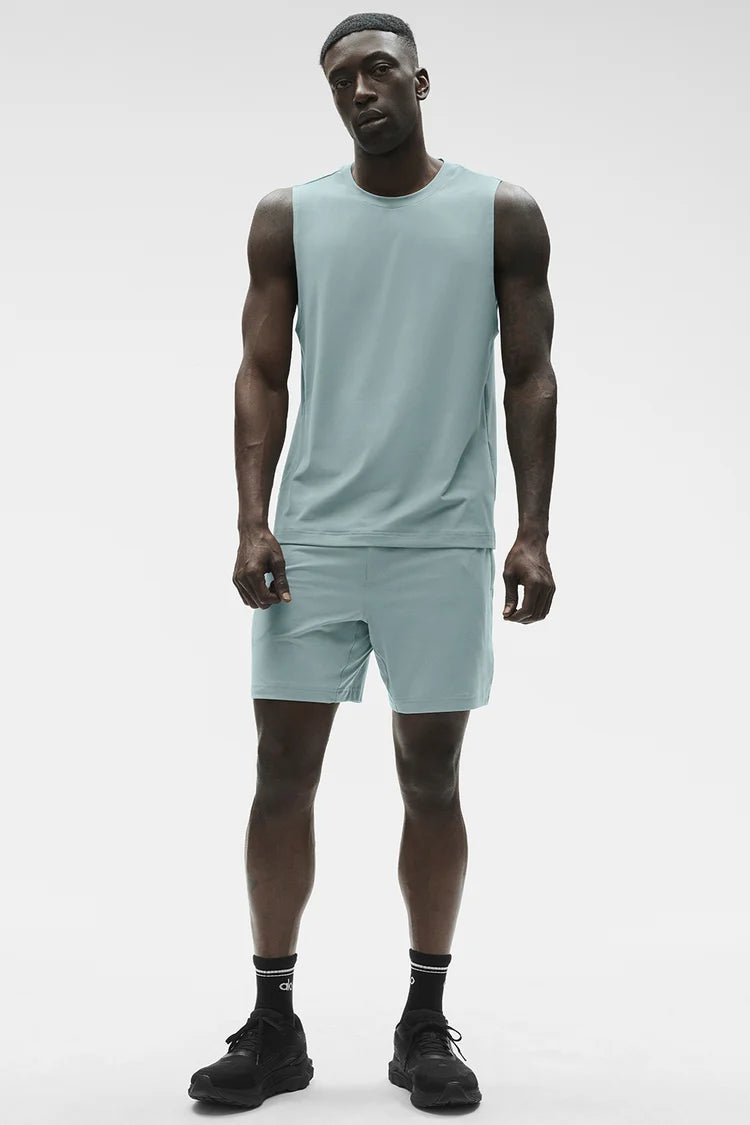 ALO Conquer Muscle Tank - Desert Sage