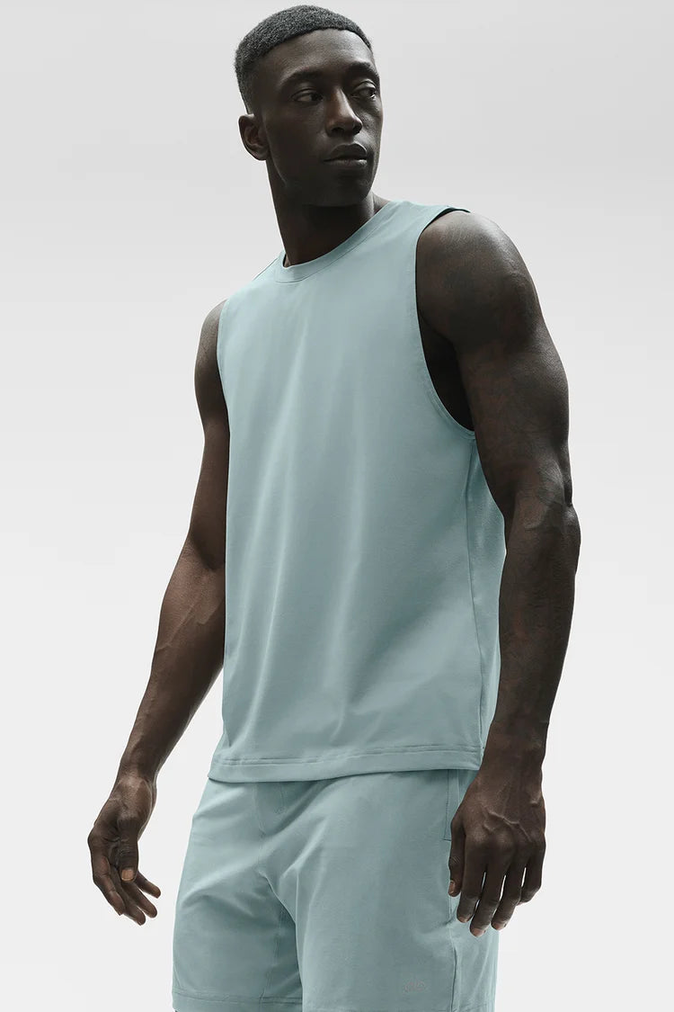 ALO Conquer Muscle Tank - Desert Sage