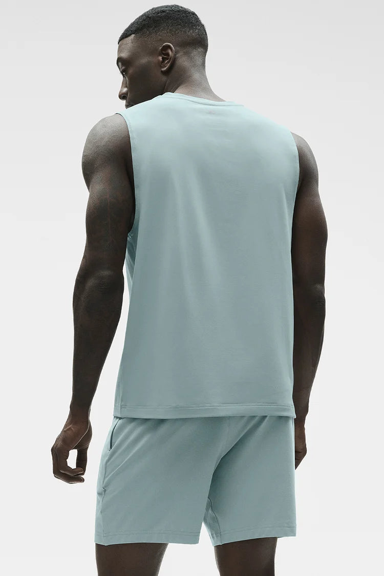 ALO Conquer Muscle Tank - Desert Sage