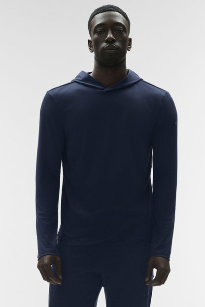 Conquer Reform Long Sleeve With Hood - Navy