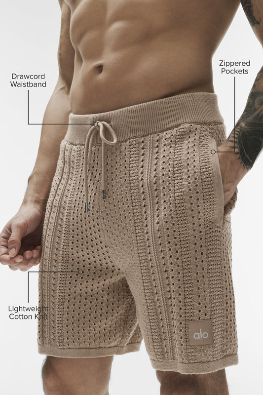 7" Coastline Knit Short - Gravel
