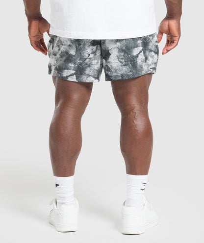 Gymshark Lifting Mesh 5" Shorts Metal Grey — Gymshark | Authentic India