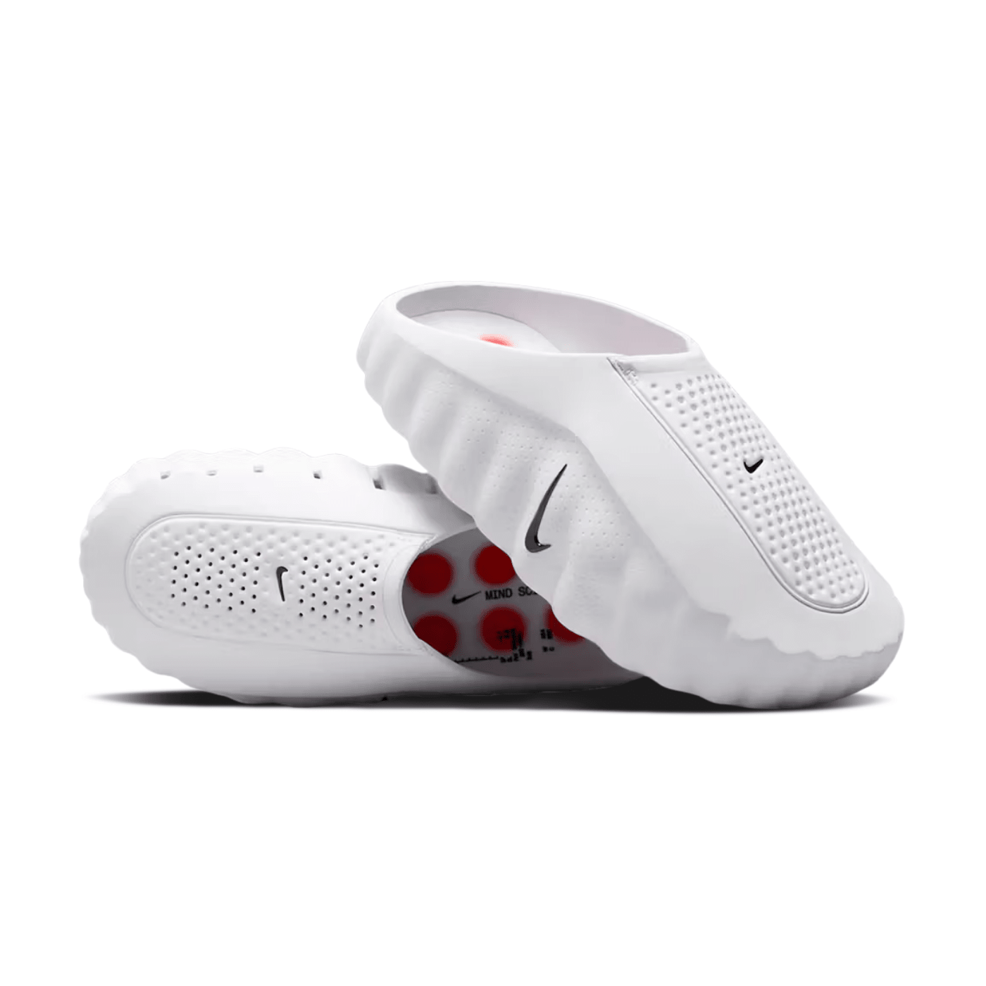 Nike Mind 001 Slide White Speed Red — NIKE | Authentic India